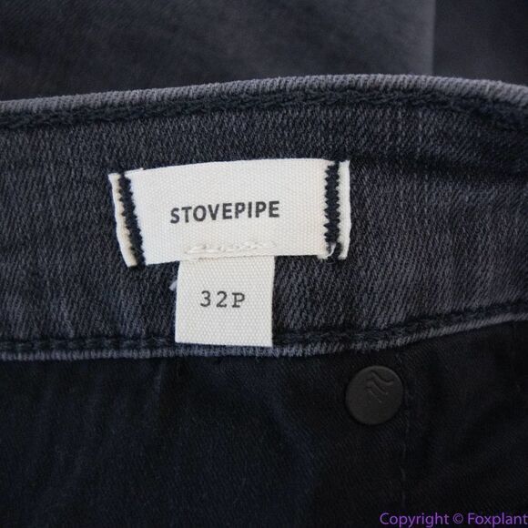 NEW Madewell Petite Stovepipe Jeans in Banberry Wash: Raw-Hem, P32 - Picture 14 of 16
